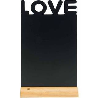 Securit Silhouet Wood bordskilt 345x210mm LOVE
