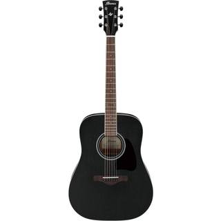Ibanez AW84-WK Weathered Black Dreadnought Guitar