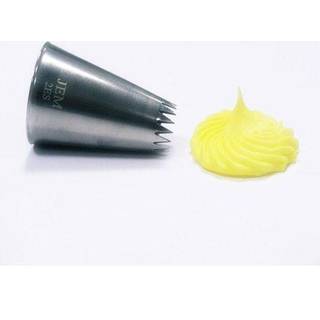 JEM Enterprises Medium Fine Star Savoy Piping Dyse udsmykning Tip #2ES
