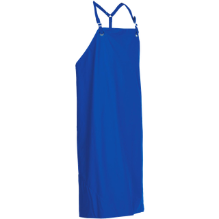 Forklæde m/ringe t/seler PVC/PU 035800 blå L