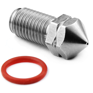 Micro Swiss Brass Plated Wear Resistant Nozzle for Ultimaker 3 - Pick a Size