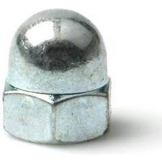 Schäfer & Peters 1587416 Topmøtrik MHM, A4, DIN 1587 M16, pakke med 24 x 28 mm, 50 stk
