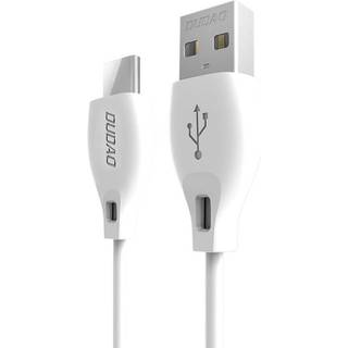 Dudao - USB to USB C cable L4T 2 4A 1m white