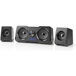 Nedis Gaming Højttaler 2.2 - 48W - LED - Sort