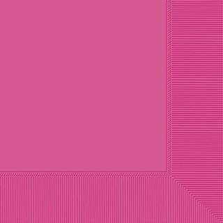 Amscan Beverage servietter 5 """" X 5 """" Bright Pink