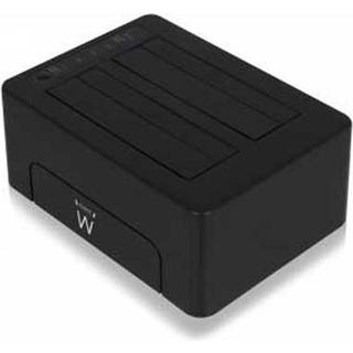 Ewent HDD/SSD docking (2x 2,5"/3,5" SATA til USB)