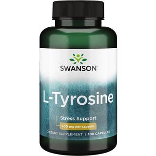 L-Tyrosin, 500 mg - 100 kapsler