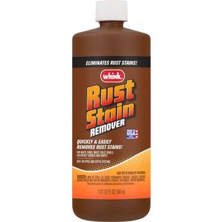 Whink Rust Stain Remover 946 ml-flaske (pakke med 5 stk.) – Siden 1947; fjerner rust fra hvide håndvaske, toiletter, tekstiler og tæpper