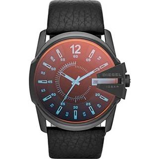 Diesel DZ1657 Master Chief Black IP Black Strap Watch - W11213