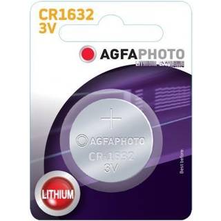 CR1632 1 stk AgfaPhoto knapcellebatteri - Lithium, 3V