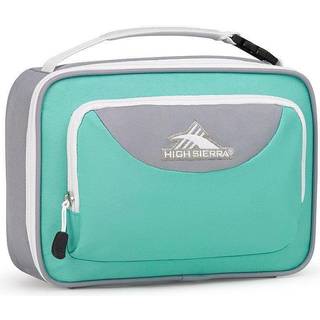 Høj Sierra enkelt rum Lunch taske Aquamarine/Ash/White One Størrelse