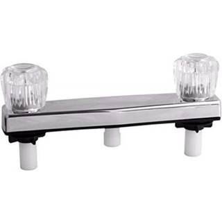 Mobile Home RV Bruser vandhane. 2 ventil. Chrome. 8 på midterventiler af Matco-Norca