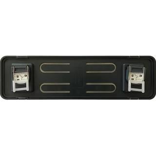 Lorell genanvendt plastikkabine navneskilt sort