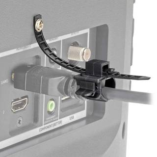 Eaton Series HDMI Cable Lock Clamp Tie Screw for HDTVs Blu-Ray Installations