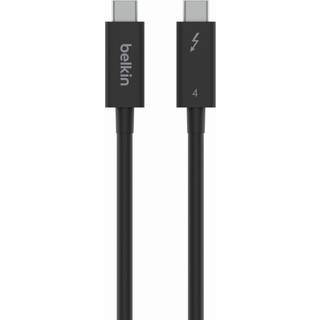 Belkin Connect Thunderbolt 4 kabel 1m (sort)