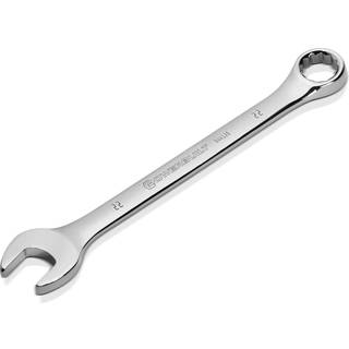 PowerBuilt 22mm metrisk kombination skruen?gle 12 point dobbelt afsluttet boks og ?ben ende 15 graders offset poleret 644126