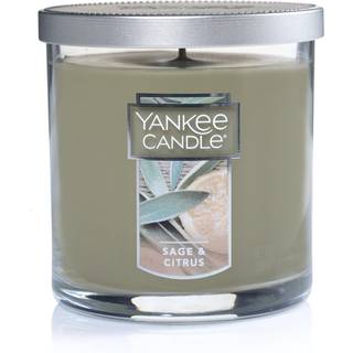 Yankee Candle Sage & Citrus Duftende klassiker 7oz lille tumbler enkelt v?ger stearinlys over 35 timers forbr?ndingstid