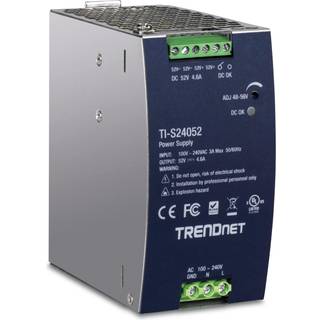 TRENDnet - power supply - 240 Watt - TAA Compliant Strømforsyning - 240 Watt - ATX - 80 Plus