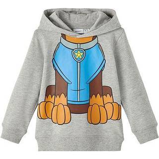Pawpatrol Hættetrøje, Grey Melange, 86 cm