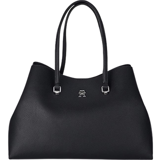 Tommy Hilfiger Black Polyester Women Handbag