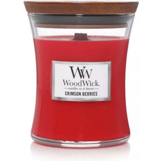 Woodwick Crimson Berries duftlys Trævæge 85 g - 85 g