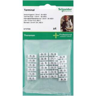 Blist Klemmerække 1,5Mm - 4 Stk Schneider Electric