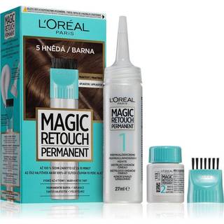 L’Oréal Paris Magic Retouch Permanent Touch-up hårfarve til rødder med applikator Skygge 5 BROWN