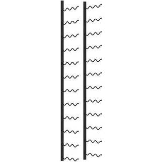 Væghængt Vinreol Til 24 Flasker Jern - 36 / Hvid