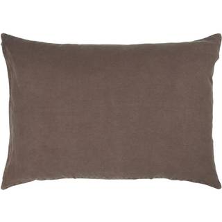 Ib Laursen hør pudebetræk 50x70 cm nutmeg