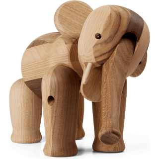 Reworked Anniversary elefant stor, 17 x 28 x 21 cm