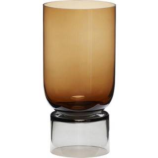 Hübsch Hübsch vase stor Amber-grå