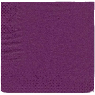 Aubergine servietter