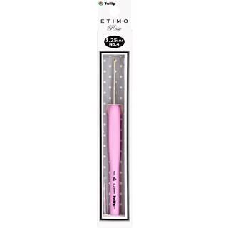 Tulip Needle Company Tel-04e Etimo Rose Steel Crochet Hook-st?rrelse 4/1,25 mm