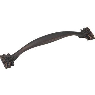 Hickory Hardware 1 Pack Solid Core Kitchen Cabinet tr?kker luksusskabe Handles Hardware til d?re og kommode skuffer 5-1/16 tommer (128 mm) Hole C