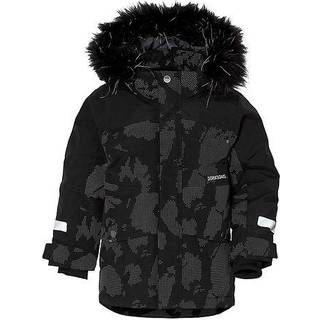 Didriksons Kids' Bjärven Special Edition Parka Island Print Reflex, 90