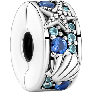 Pandora Clip - Tropical Starfish & Shell - 791678C01 - silber