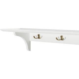Oliver Furniture Seaside hylde m knager 20 x 60 cm