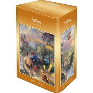 Schmidt Puzzle Tin - Thomas Kinkade: Disney - Beauty and the Beast (500 Pieces) Floor