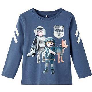 Name It Bijou Blue T-shirt Playmobil