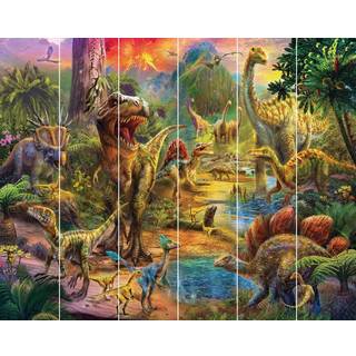 Dinosaur Landskab tapet 243 x 305 cm