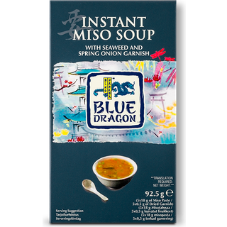 Blue Dragon Instant Misosuppe m. Tang & Forårsløg