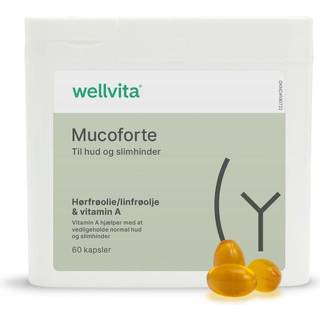 Wellvita Mucoforte - 60 kapsler - A-vitamin til dine slimhinder