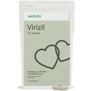 Wellvita Virizil - 90 tabletter - Rejsning, udholdenhed og samliv