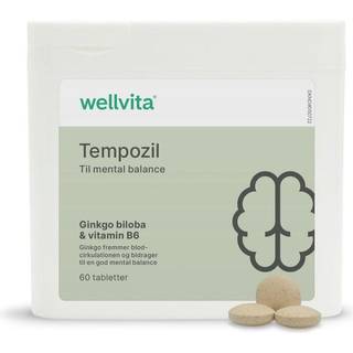 Wellvita Tempozil - 60 tabletter - Støtte til blodomløbet