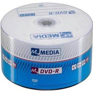 MyMedia 1x50 MyMedia DVD-R 4,7GB 16x Speed matt silver Wrap