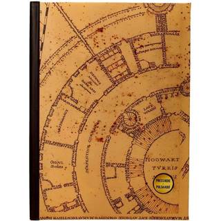 HARRY POTTER - Marauder's Map - Notebook with Light "15x25x3cm"