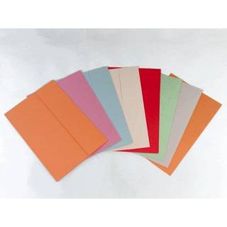 Karton mappe 103 med 1 klap Folio 250g blå