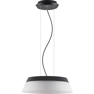 Lucande Jusanna LED-pendel, klart glas