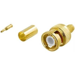 DELTACO RG58 BNC Crimp Connector, RG59/U