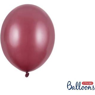 100 stk. Latexballoner metallic blomme 9" – Professionel kvalitet til festdekorationsbrug